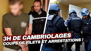 Miniature : Cambrioleurs traqués, coups de filet et arrestations musclées | Enquête Choc