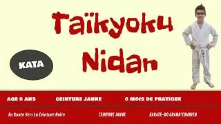 Miniature : Kata Taïkyoku Nidan - Technique Karaté pour Ceinture Jaune. Kata Shotokan Karaté-Do Débutant