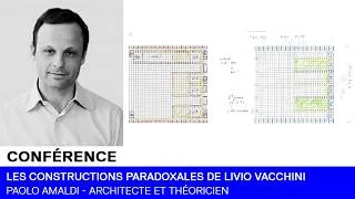 Miniature : CONFÉRENCE | Les constructions paradoxales de Livio Vacchini - Paolo Amaldi
