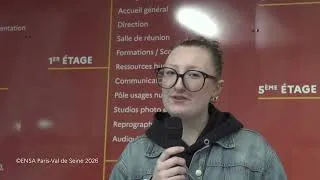 Miniature : Interview d'une étudiante de l'ENSA Pais-Val de Seine lors de la JOURNÉE PORTES OUVERTES 2026
