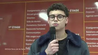 Miniature : Interview d'un étudiant de Licence 1 lors de la JOURNÉE PORTES OUVERTES 2026