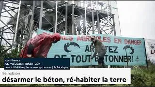 Miniature : Conférence de Léa Hobson - Désarmer le béton, ré-habiter la terre
