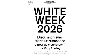 Miniature : Conférence de Marie Darrieussecq : discussion autour de Frankenstein de Mary Shelley
