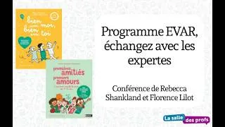 Miniature : Programme EVAR, échangez avec Rebecca Shankland et Florence Lilot
