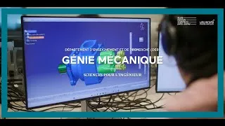 Miniature : Le Département d'enseignement et de recherche (DER) Génie mécanique