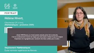 Miniature : Parcours d'alumni : Hélène Hivert (Département Mathématiques | Promotion 2009)