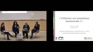 Miniature : S'informer : une compétence émotionnelle ? Sophie Jehel, Berengère Stassin, Valentyna Dymytrova