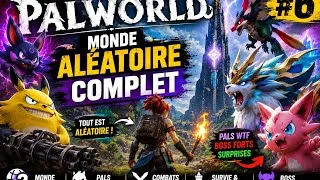 Miniature : 😱 PALWORLD #6 | Le Monde Aléatoire Devient Complètement Chaotique ! 🔥 partie 6