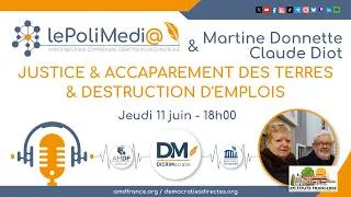 Miniature : PoliMedi@ & DICRIMocratie   Martine Donnette et Claude Diot