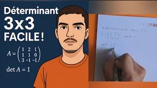 Miniature : Déterminant d'une matrice (3;3)