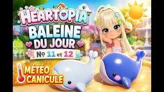 Miniature : Heartopia 💗 | Baleines 11 & 12 Quêtes du jour, Gasha et coffres ! #heartopia #cozy #cozygaming