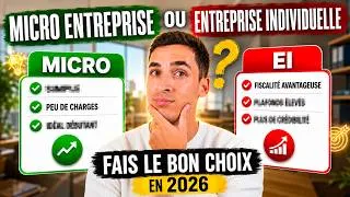 Miniature : Comment choisir entre Micro-entreprise et Entreprise Individuelle : Comparatif 2026