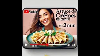 Miniature : MES CRÊPES MOELLEUSE EN 2 MINUTE