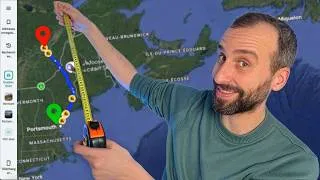 Miniature : Comment mesurer la distance exacte entre 2 points sur Google Maps ?