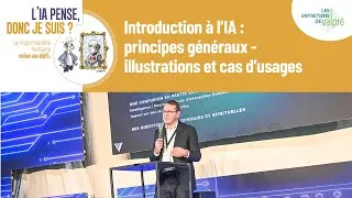 Miniature : Masterclass Introduction à l'IA : principes généraux, illustrations et cas d'usages