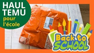 Miniature : HAUL TEMU pour l'école
