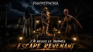 Miniature : j'ai réussi le trophée escape revenant (phasmophobia)