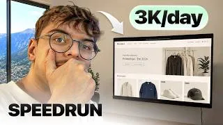 Miniature : Je Speedrun un Store à 3k/Day en 1 Heure (Je Montre Tout)