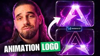 Miniature : Animer son logo avec l'IA en 5 MINUTES (nouvelle technique)