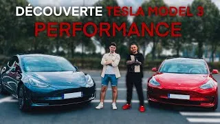Miniature : DECOUVERTE de la TESLA MODEL 3 PERFORMANCE & Mode Circuit