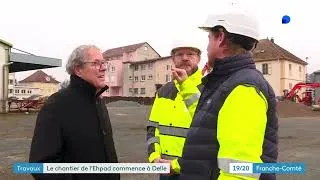 Miniature : FRANCE 3 RÉGION - Un nouveau souffle pour l’ancienne friche à proximité de la gare de Delle (90)