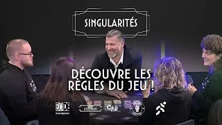 Miniature : Singularités, le jeu de cartes : explication des règles du jeu. 🎴