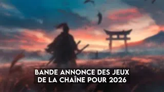 Miniature : BANDE ANNONCE DES JEUX DE LA CHAÎNE POUR 2026 ✨