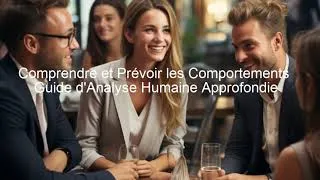 Miniature : Comprendre et Prévoir les Comportements Guide d'Analyse Humaine Approfondie