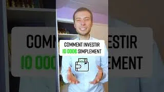 Miniature : Comment investir 10 000€ simplement ? #shorts