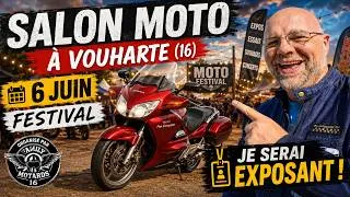 Miniature : 6 JUIN 2026 • FESTIVAL MOTO DE VOUHARTE 🔥 Je vous attends sur mon stand !