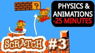 Miniature : TUTO Platformer sur SCRATCH #3   Physics & Animations