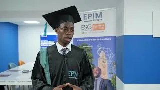 Miniature : Témoignage M. Claudin MAMPASSI, lauréat du Master In International Business - Management de projet
