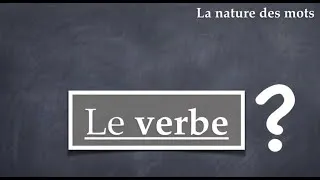 Miniature : Le verbe