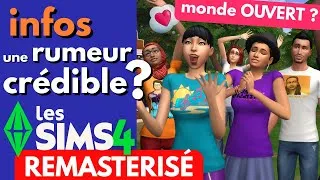 Miniature : LES SIMS 4 REMASTERISÉ 😀 : nouveau jeu de base et monde ouvert ? 🎉