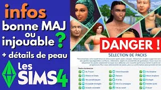 Miniature : BONNE mise à jour 👍 ou jeu INJOUABLE ? 😱 Les Sims 4
