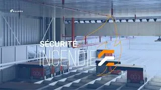 Miniature : Protection d'un robot de stockage chez Le Froid Pecomark | Sécurité Incendie | Equans France