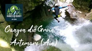 Miniature : Canyoning le Groin dans l'Ain - Artemare, Valromey