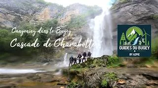 Miniature : Cascade de Charabotte : canyoning dans le massif du Jura (Ain)