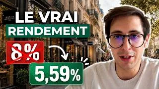 Miniature : Le vrai rendement d'un local commercial