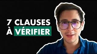 Miniature : Les 7 clauses que je vérifie TOUJOURS dans un bail commercial
