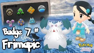 Miniature : Badge Glaçon - Arène Gladys | Pokémon Perle Scintillante & Diamant Etincelant # Badge 7