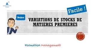 Miniature : Variation de stocks de matières premières