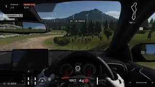Miniature : 100% 🅶🅰︎🅼🅴🅿︎🅻🅰︎🆈 Gran turismo 7 VR2 Permis S-5 Sardaigne rallye chrono en or !! caméra embarquée