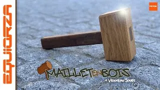 Miniature : Mon 1er Maillet en Bois 🔨 First Wood Mallet