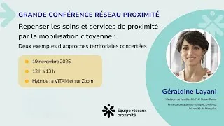 Miniature : Repenser les soins et services de proximité par la mobilisation citoyenne