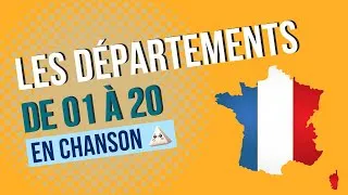 Miniature : 🚀 Départements Français de 1 à 20  🎤 – Apprends-les en 2 min chrono !