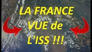 Miniature : 🌏➜🍕 TERRE PLATE - L'ISS SURVOLE LA FRANCE ET L'EUROPE !!!