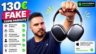 Miniature : J’ai trouvé les Meilleures Copies d’AirPods Max… indétectable chez Apple 😳