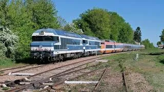 Miniature : L'acheminement du TGV 16 de Clamecy à Cercy-la-Tour