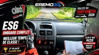 Miniature : Rallye du Saint Emilion 2026 🏁 Onboard complet ES6 + meilleur temps de classe !